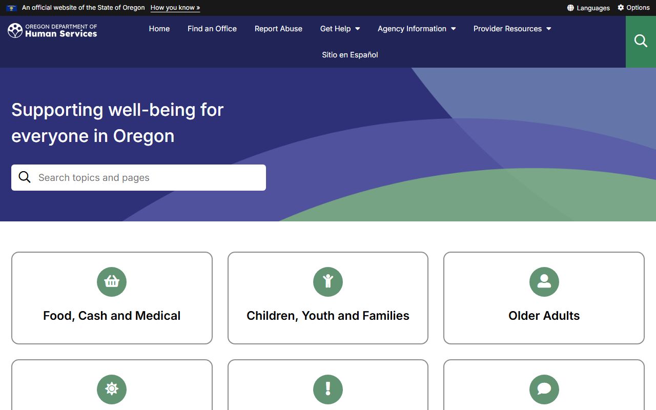 Oregon Health Authority Center for Health Statistics marriage records page